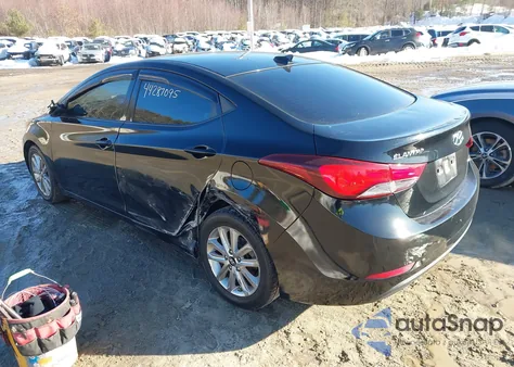2014 Hyundai Elantra Se from USA, damaged, VIN KMHDH4AE1EU164770